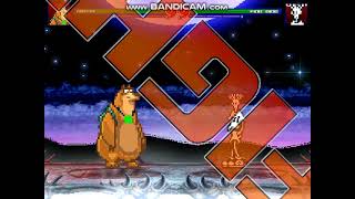 Mugen Battle 884 Grizzy VS Fido Dido [upl. by Hudis]