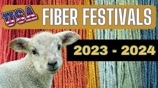 YARN LOVERS UNITE MustVisit USA Fiber Festivals in 20232024 [upl. by Zollie]