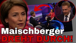 💥Kretschmer ESKALIERT  Daraufhin DEMÜTIGT ihn Maischberger Live😄 [upl. by Eilyab]