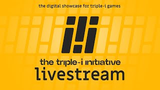 The TripleI Initiative Showcase Livestream [upl. by Neellek863]