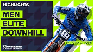 Pal Arinsal  Men Elite DHI Highlights  2023 UCI MTB World Cup [upl. by Kraus342]