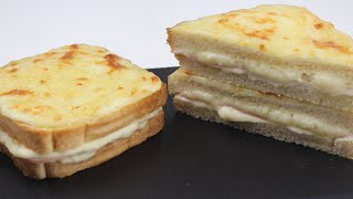 Sandwich Croque Monsieur y Croque Madame [upl. by Eniamrehc]