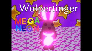 I MADE A MEGA NEON WOLPERTINGER IN ADOPT ME [upl. by Omixam]