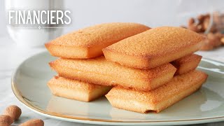 FINANCIER aux AMANDES  Recette Facile [upl. by Orelle516]