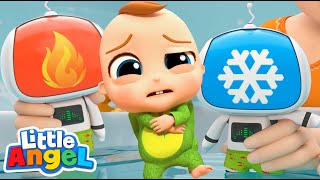 Hot And Cold  Full Episode  Little Angel Nursery Rhymes for Kids  Kids TV Shows Full Episodes [upl. by Neruat278]