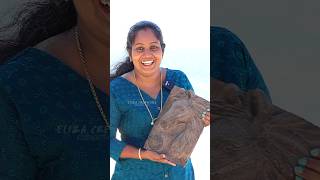 കടൽമണ്ണും മെഴുകുതിരിയും  Sand with Wax  Craft  Eliza Creations shorts [upl. by Nishi]