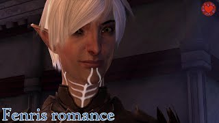 Dragon Age II Fenris romance  Blade of Mercy gift for Fenris [upl. by Ahsekan]