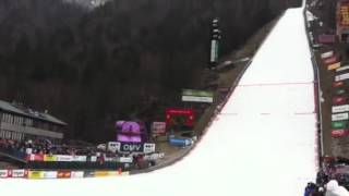 Skifliegen 120 Dezibel im Stadion Planica 18032012 [upl. by Llirret]