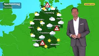 Wetter heute Die aktuelle Vorhersage 17032019 [upl. by Ainex]