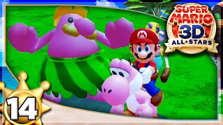 Pianta Village 100 Super Mario Sunshine 3D AllStars 100 Walkthrough Part 14 [upl. by Fricke]