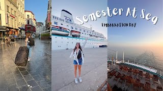 Semester At Sea Embarkation Day  Fall 2023 [upl. by Aiekam]