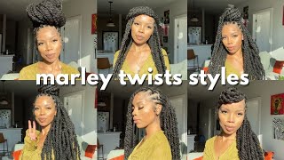 ♡ MARLEY TWISTS STYLES  therealcholey [upl. by Capone]