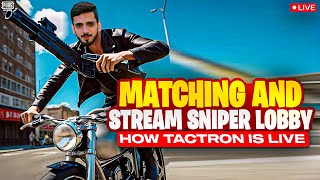 RANK PUSH ROAD TO TOP 100  Pubg Mobile Live  How Tactron Live [upl. by Tamar]