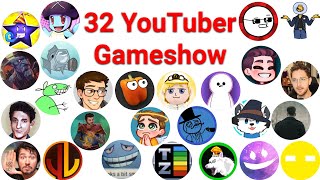 I Made A Gameshow With 32 YouTubers [upl. by Hoy810]