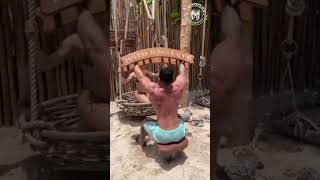 Tulum Jungle gym💪🏋️😘 music cupleshort cuplegolesstutas fitnesscuple cuplevlog sports gym [upl. by Erda524]