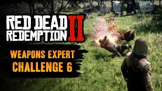 Red Dead Redemption 2 Weapons Expert Challenge 6 Guide  Kill 4 enemies with a stick of dynamite [upl. by Sert]