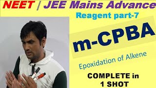 mCPBA metachloro perbenzoic acid epoxidation of alkene organic reagent chemistry sk dadhich sir [upl. by Atinav154]