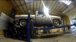 1984 C10 53 Chevrolet Truck Dyno Tune LS6 Cam Ported Heads  MIlled [upl. by Indnahc]