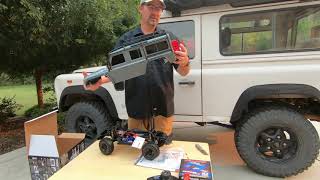 TRAXXAS TRX4 Defender 110 Unboxing [upl. by Atrim]