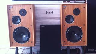 CELESTION DITTON 33 HI END SYSTEM SPEAKERS REVOX by STUDER AMPLIFIER [upl. by Aseral]