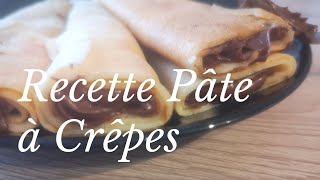 Recette facile pâte à crêpes [upl. by Gillespie]