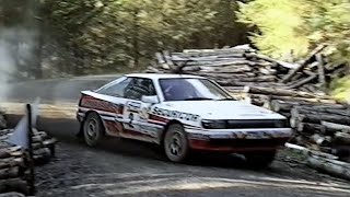 1988 Mewla amp Harry Flatters Rallies 1989 Welsh Rally Dragon in the Forest [upl. by Milda]