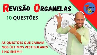 Revisão de Organelas  10 Questões [upl. by Kemeny]