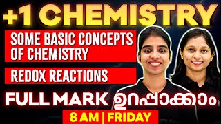 Plus One Chemistry Public Exam  Some Basic Concepts Of Chemistry  Redox Reactions  Exam Winner [upl. by Oruasi]