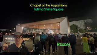 European ReligiousMarian Pilgrimage  Day 2  Rosary and Candlelight Procession at Fatima Shrine [upl. by Brewer]