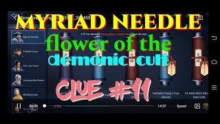 MIR4  Flower Of The Demonic Cult  Clue 11  Mystery Quest 2022 [upl. by Pell477]