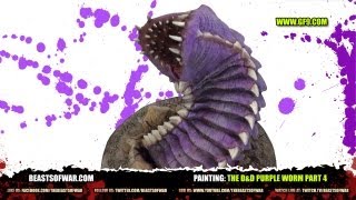 3CU Painting the DD Purple Worm Part 4 [upl. by Gebler]