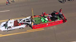 DJI Inspire1 MVHS Home Coming Parade in Kayenta AZ [upl. by Htebsil]