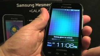 Handson with the Samsung Mesmerize from US Cellular [upl. by Loseff]