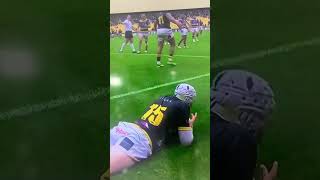 This try saving tackle is next level crazy [upl. by Aicylla]