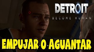 Detroit Become Human  Markus  Empujar a leo o Aguantar  Carl Muere  Español Latino  1080p [upl. by Nauqyaj]