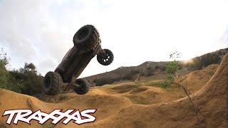 XMaxx Jump Session  Traxxas [upl. by Ardnasela202]