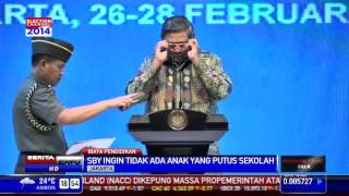 Presiden SBY Ingin Tak Ada Lagi Anak Putus Sekolah [upl. by Nidnal]