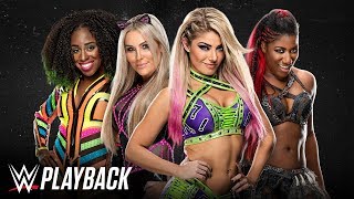 Superstars react to the 2019 Women’s Money in the Bank Ladder Match WWE Playback [upl. by Terhune]