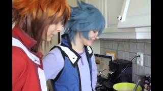 Cooking with Jaden and Johan  Pancakes [upl. by Kolivas293]