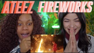 ATEEZ에이티즈  ‘Fireworks Im The One’ Official MV reaction [upl. by Enicar]