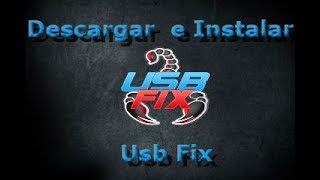 Descargar Usb Fix Link Mediafire [upl. by Tedder]