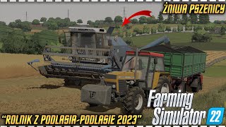 😃ŻNIWA PSZENICY BIZONEM😍ROLNIK Z PODLASIAPODLASIE 2023👉SEZON3🚜 [upl. by Damaris71]