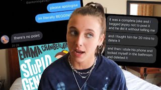 Emma Chamberlain CLAPS BACK because of THIS [upl. by Jesus]