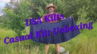 USAKiltsOfficial Casual Kilt Unboxing [upl. by Valentin]