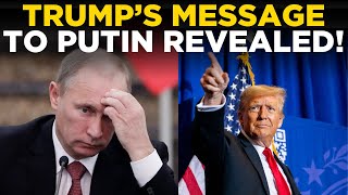 Trump Speech LIVE Donald Trump Gives Message To Vladimir Putin  US Election 2024  US News [upl. by Garett]