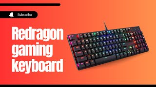 Why the Redragon K556 RGB Gaming Keyboard is the Best Choice [upl. by Ecirtnahs]