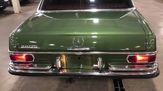 1968 MercedesBenz 280S  Cold Start [upl. by Casanova801]