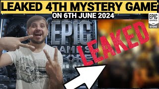 4TH FINAL MYSTERY GAME IS LEAKED  EPIC GAMES MYSTERY GAME 2024 [upl. by Atsira]