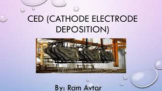 CED  Cathode Electrode Deposition Paint Process [upl. by Scotti]