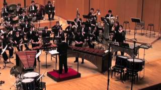 Concertino for 4 Percussion amp Wind Ensemble by David R Gillingham [upl. by Novaj248]